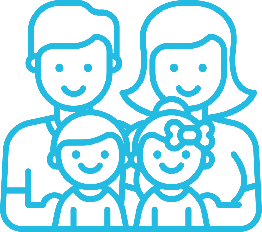 Ic&ocirc;nes familles